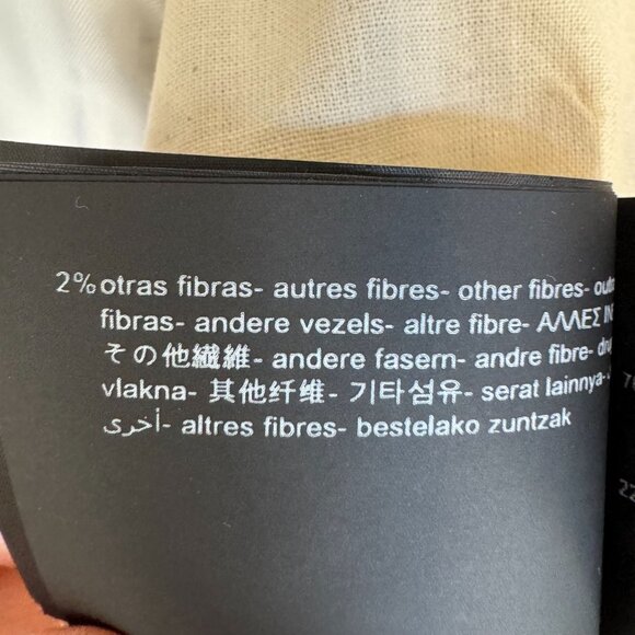 Zara Ivory Black Boucle Tweed Boxy Oversized Button Front Bomber Jacket Size M - Picture 15 of 16